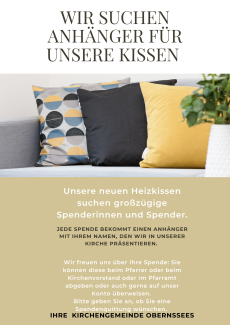 Spende Heizkissen