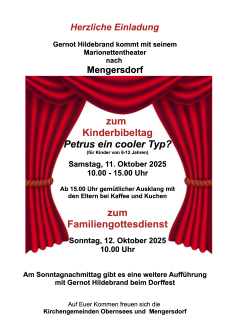 Kinderbibeltag Mengersdorf 2025