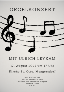 Orgelkonzert Ulrich Leykam