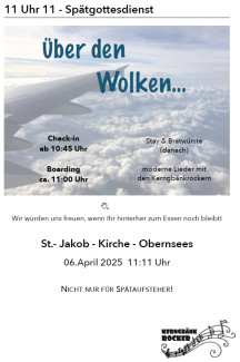 11 Uhr 11-Gottesdienst